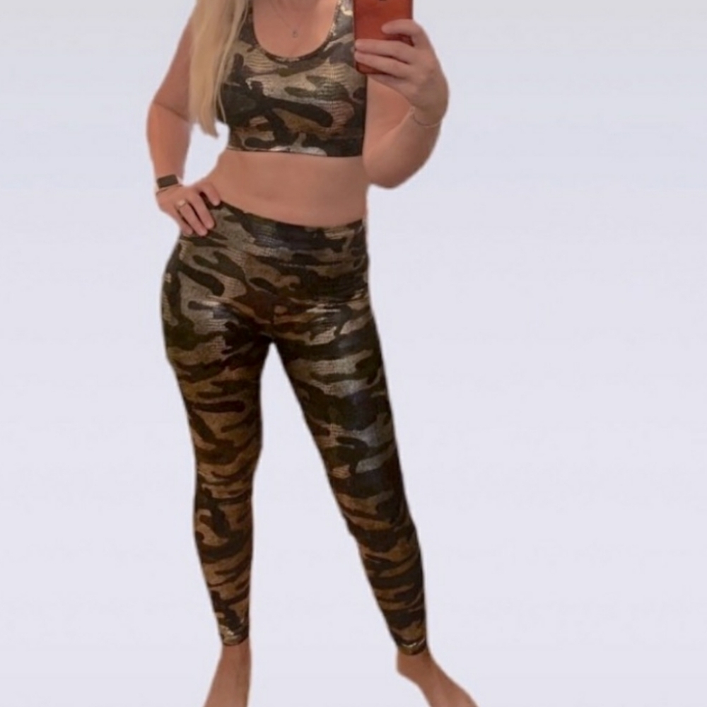 Camouflage Two Piece Set